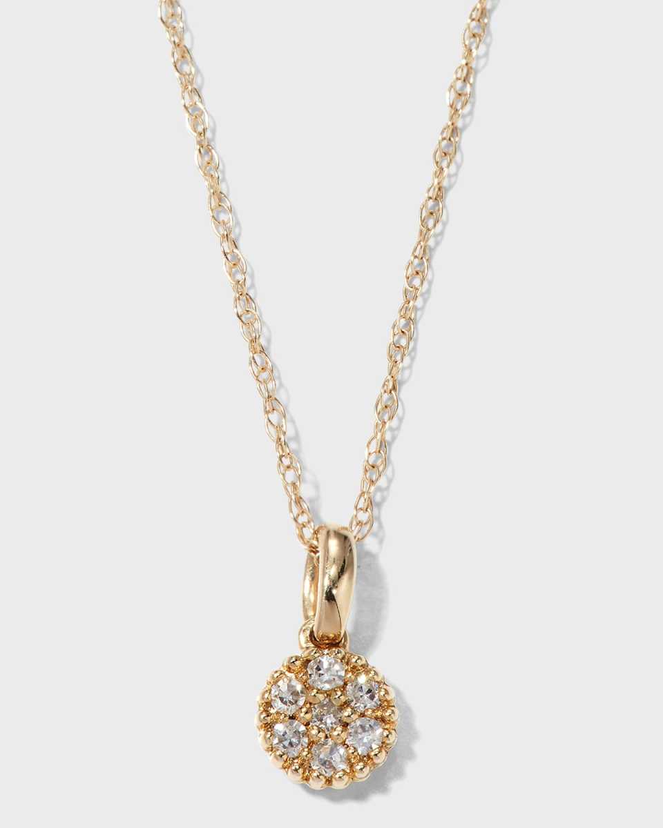 Magic Circle Diamond Necklace